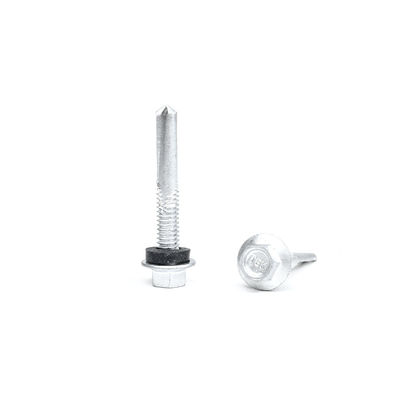 Raspert acabado de acero inoxidable Hex cabeza de la brida de auto-apertura tornillo SUS410