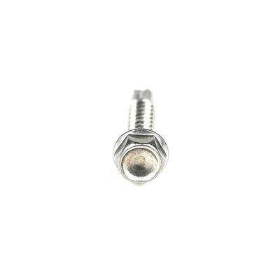 Tornos metálicos de autoperforación con cabeza hexagonal con sistema de medición INCH y acero inoxidable