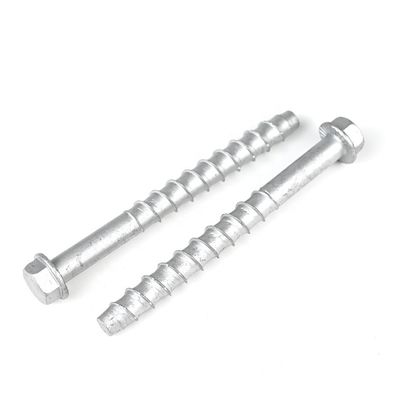 Tornos de albañilería de gran diámetro de acero al carbono hexadecimal estándar, perno de anclaje para conos de seguridad
