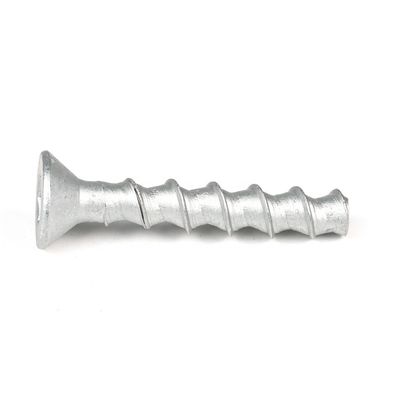 Hex Head de acero inoxidable contrafundido Flat auto-aprietación tornillos de cemento para la construcción