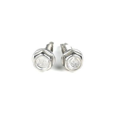 Vírculos de autoperforación de cabeza hexagonal de acero inoxidable con prueba 100% QC para estructuras de acero