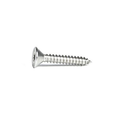 Acero inoxidable métrico ST4.8 * 30mm Torsa plana de cabeza de auto-apertura tornillos Sus316 Punto afilado de auto-perforación tornillo de auto-apertura