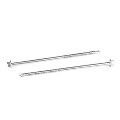 Construcción de madera para perforación automática de tornillos ST5.5x140 con rosca parcial en acabado Ruspert