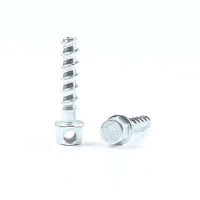 Anclaje de hormigón M10/10*60mm HEX estilo de cabeza de auto-apertura de los tornillos de anclaje zincado