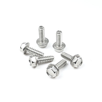 Acero inoxidable 304 tornillos 14 * 3/4 "Hex cabeza de auto perforación de golpear tornillos garantizados