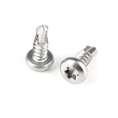 Estándar de acuerdo con las necesidades de los clientes de acero inoxidable Torx Pan cabeza de los tornillos de auto-perforación
