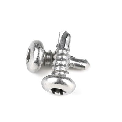Estándar de acuerdo con las necesidades de los clientes de acero inoxidable Torx Pan cabeza de los tornillos de auto-perforación