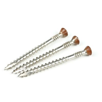 10x65mm de acero inoxidable 316 Torx Torros de pared seca de cabeza plana para edificios de construcción de madera