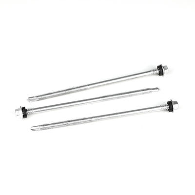 Panel de sándwich Largo tornillo de perforación automática ST5.5x140 ZINCO PLATADO Acero inoxidable Bi Metal Tek