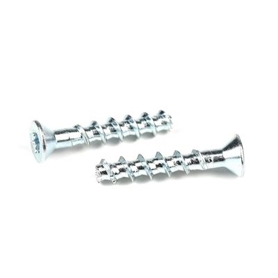 10B21 Acero de carbono M5x35mm autoperforación Torsa de cabeza plana tornillos de hormigón para pared de bloque