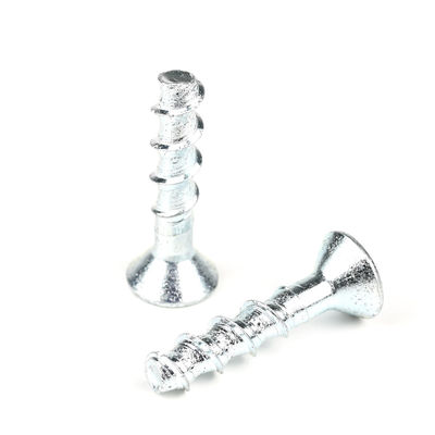 Cerrojo de anclaje de hormigón tornillo de acero al carbono M8 X50mm de encabezado hexagonal de toma plana tornillos de hormigón