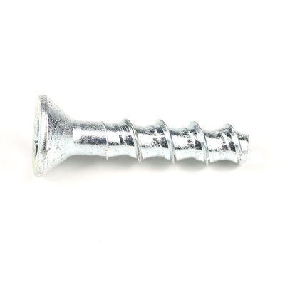 Cerrojo de anclaje de hormigón tornillo de acero al carbono M8 X50mm de encabezado hexagonal de toma plana tornillos de hormigón