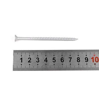 Sistema de cubierta de EPDM de acero inoxidable duradero M4.5x80mm Torx de cabeza plana tornillos de cartón de alquitrán