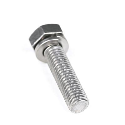 Contactar al servicio de atención al cliente para los tornillos estables de la máquina A2 personalizados M8x32 mm SEMS hexágono