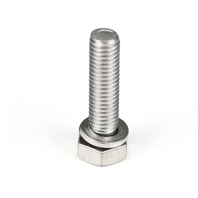 Contactar al servicio de atención al cliente para los tornillos estables de la máquina A2 personalizados M8x32 mm SEMS hexágono