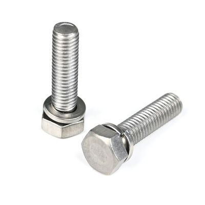 Contactar al servicio de atención al cliente para los tornillos estables de la máquina A2 personalizados M8x32 mm SEMS hexágono