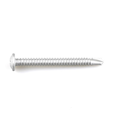 M5.5x60mm de acero inoxidable bi-metal auto perforación tornillo Phillips cabeza de obleas tornillo bimetal