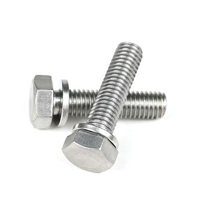 Contactar al servicio de atención al cliente para los tornillos estables de la máquina A2 personalizados M8x32 mm SEMS hexágono
