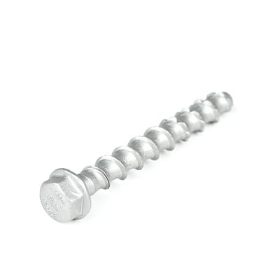 Cuidadosamente hecha M8x75mm Flange Hexagonal cabeza de hormigón tornillos de acero inoxidable 410