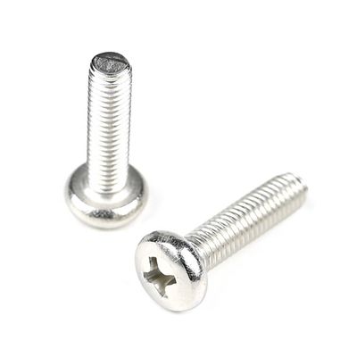 Facilidad de instalación M5 X 20 mm cabeza de paneles DIN 7985 Phillips para estantes de productos básicos