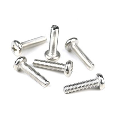 Facilidad de instalación M5 X 20 mm cabeza de paneles DIN 7985 Phillips para estantes de productos básicos