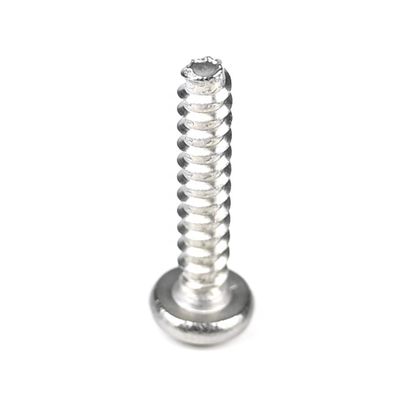 Tornos de autoapertura de acero inoxidable M3.5x18mm con accionamiento de Pozidriv y acabado plano