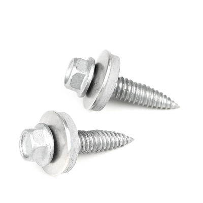 Fijación de madera Bi metal auto cinta hex cabeza tornillos de yeso 6x25 para uso pesado