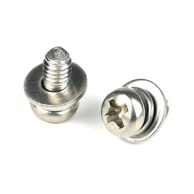 M4 X 8mm Tornos de la máquina Phillips para camas planas 100% QC probado y estándar ISO