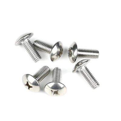 Long M6 X 16 Phillips Truss cabeza de la máquina tornillos para el capó de la cocina con acabado Ruspert