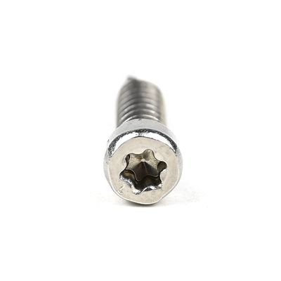 Estructura de acero auto-perforación del tornillo M6x25mm Torx Fillister con la instalación