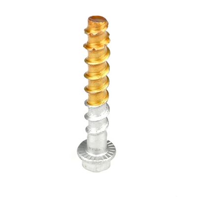 Zinc Finish M6 Hex Washer Head para aplicaciones de trabajo pesado