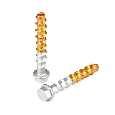 Zinc Finish M6 Hex Washer Head para aplicaciones de trabajo pesado