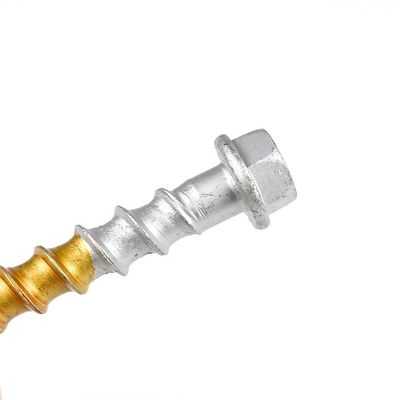 Zinc Finish M6 Hex Washer Head para aplicaciones de trabajo pesado