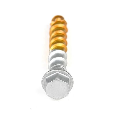 Zinc Finish M6 Hex Washer Head para aplicaciones de trabajo pesado