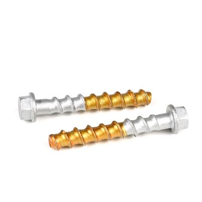 Zinc Finish M6 Hex Washer Head para aplicaciones de trabajo pesado