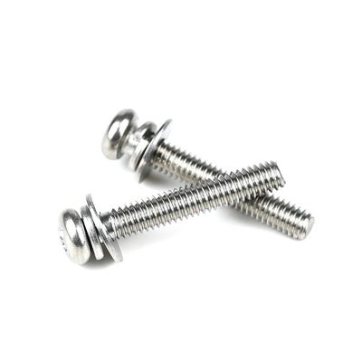 Construcción de madera con Ruspert Finish Phillips Pan Head M4 X 35mm 4ba Tornos de la máquina