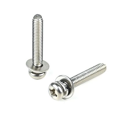 Construcción de madera con Ruspert Finish Phillips Pan Head M4 X 35mm 4ba Tornos de la máquina