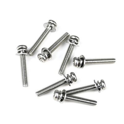 Construcción de madera con Ruspert Finish Phillips Pan Head M4 X 35mm 4ba Tornos de la máquina