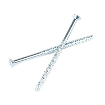 Trafico ferroviario de zinc de revestimiento contrafundido Torx cabeza de anclaje perno M6 120 mm para el 100% de prueba QC