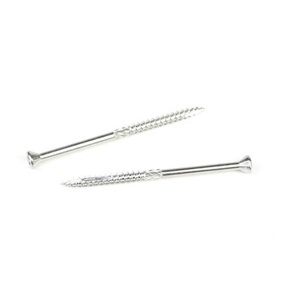 Tornos para suelos de aglomerado de 80 mm con acabado Ruspert y tipo de accionamiento Phillips Cross Recess