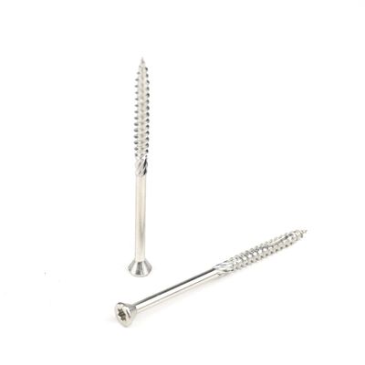 Tornos para suelos de aglomerado de 80 mm con acabado Ruspert y tipo de accionamiento Phillips Cross Recess