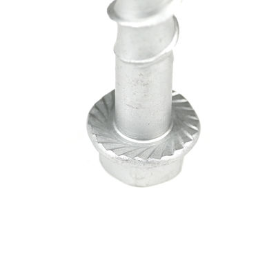 Hex Flange Drive Veros de hormigón de acero al carbono M12x100mm para aplicaciones de trabajo pesado