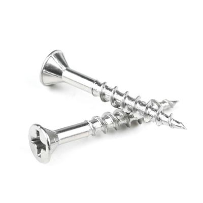 Fácil de instalar Flat Head de acero inoxidable M3.3x25mm Tortilla de hojalata para asequible