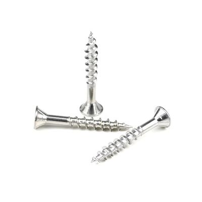 Fácil de instalar Flat Head de acero inoxidable M3.3x25mm Tortilla de hojalata para asequible