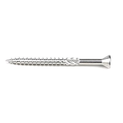 Variedad completa de tornillos de cubierta de torsión de cabeza redonda para suelos de tablero de partículas Prueba 100% QC