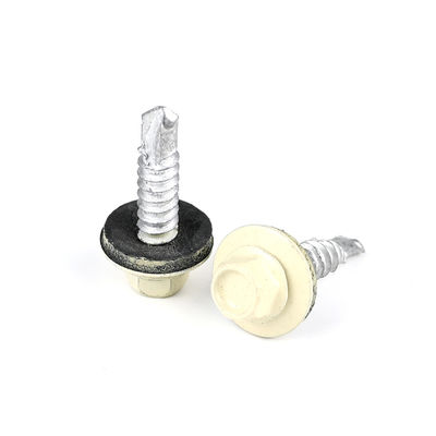 Cabeza de copa auto perforación auto tapping tornillo bimetal con lavaplatos para la construcción