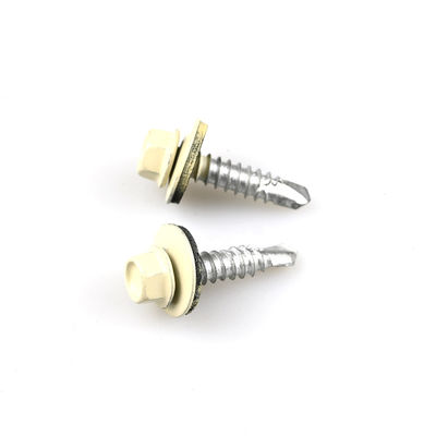 Cabeza de copa auto perforación auto tapping tornillo bimetal con lavaplatos para la construcción