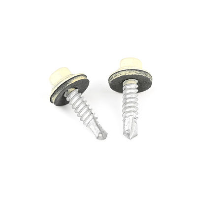 Cabeza de copa auto perforación auto tapping tornillo bimetal con lavaplatos para la construcción