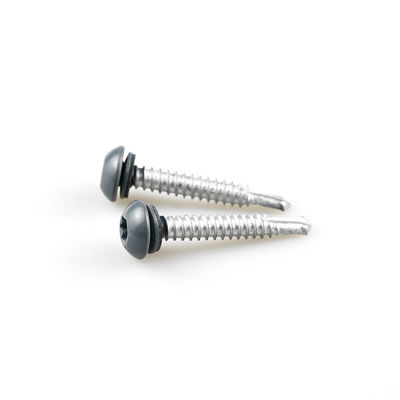 Torque métrico de la cabeza de la caja de perforación de auto-perforación del tornillo de acero inoxidable tornillo bimetal con lavaplatos de Epdm