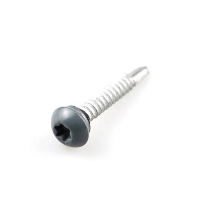 Apoyo personalizado Servicio de atención al cliente de contacto auto-perforación tornillos negros para la construcción